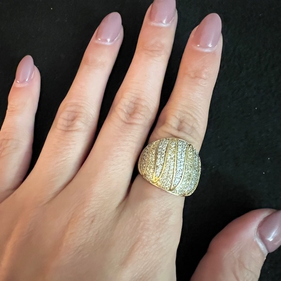 Ring 18k gold plated. Semi-Jewel. - Picture 3 of 4